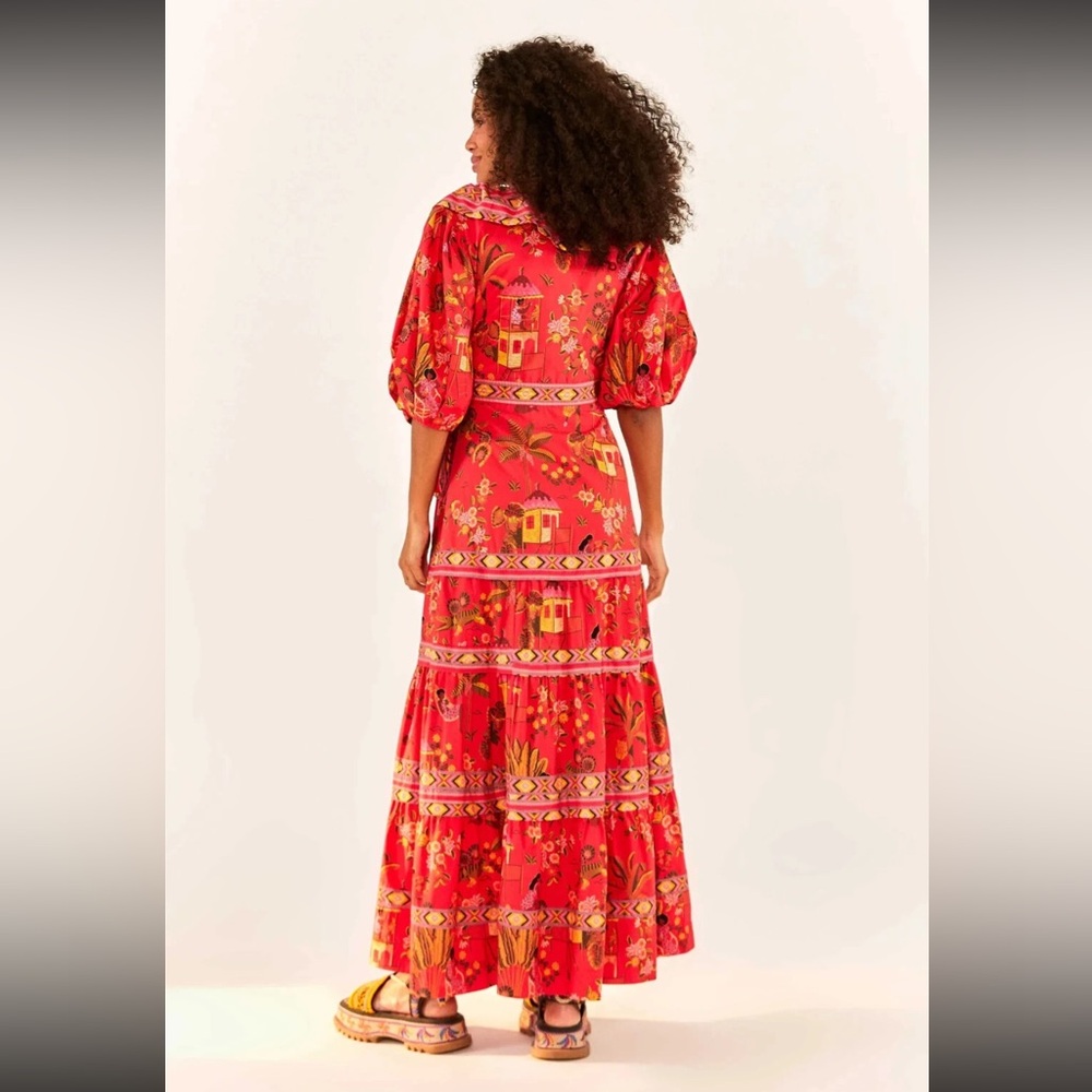 FARM Rio Secret Garden Maxi Dress - Picture 2 of 6
